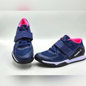 Reebok Shoes Womens Size 8.5 Crossfit RCF Pro Training Shoes  Lifting Blue Pink